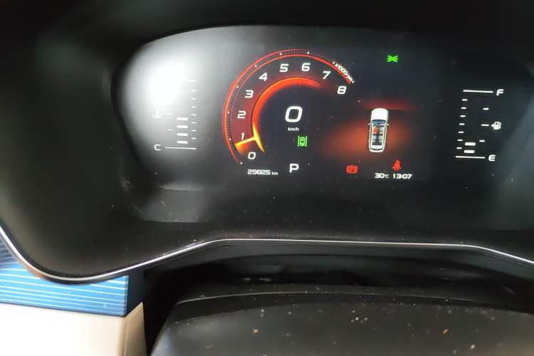 Used Geely Auto Emgrand X7 Sport 2022 Boyue X 1.8TD DCT ZhiZun Edition Odometer Close Up