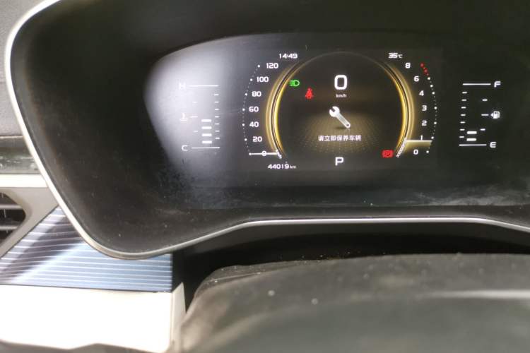Used Geely Auto Emgrand X7 Sport 2022 Boyue X 1.8TD DCT Smart Model Odometer Close Up
