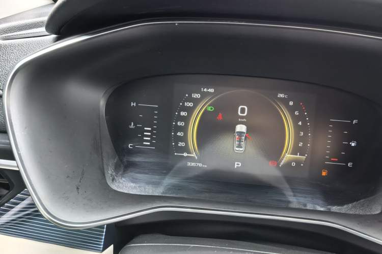Used Geely Auto Emgrand X7 Sport 2022 Boyue X 1.8TD DCT Smart Model Odometer Close Up