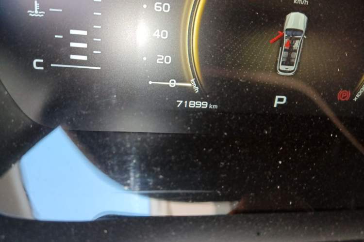 Used Geely Auto Emgrand X7 Sport 2022 Boyue X 1.8TD DCT ZhiZun Edition Odometer Close Up