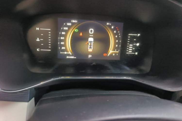 Used Geely Auto Emgrand X7 Sport 2022 Boyue X 1.8TD DCT Smart Model Odometer Close Up