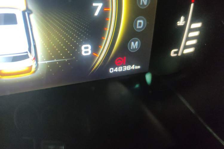 Used Geely Auto Emgrand X7 Sport 2022 1.8TD DCT Zhiya Trim Odometer Close Up