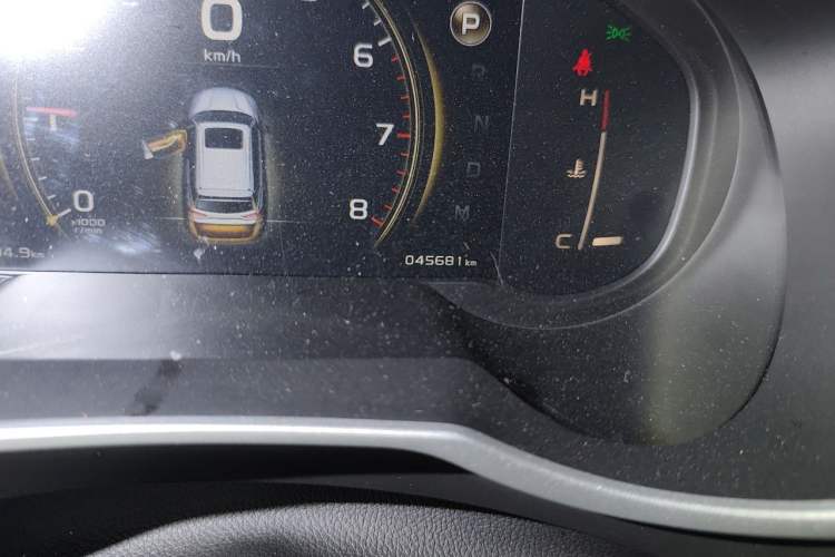 Used Geely Auto Emgrand X7 Sport 2022 1.8TD DCT Zhiya Trim Odometer Close Up