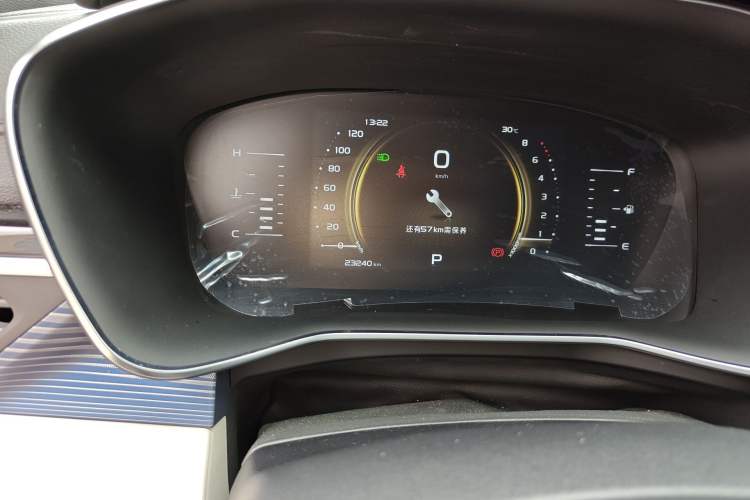 Used Geely Auto Emgrand X7 Sport 2022 Boyue X 1.8TD DCT Smart Model Odometer Close Up