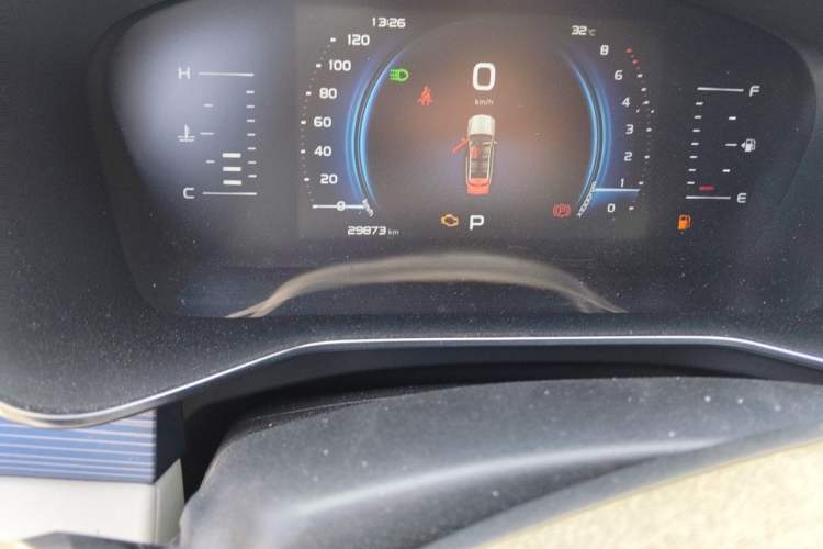 Used Geely Auto Emgrand X7 Sport 2022 Boyue X 1.8TD DCT Smart Model Odometer Close Up
