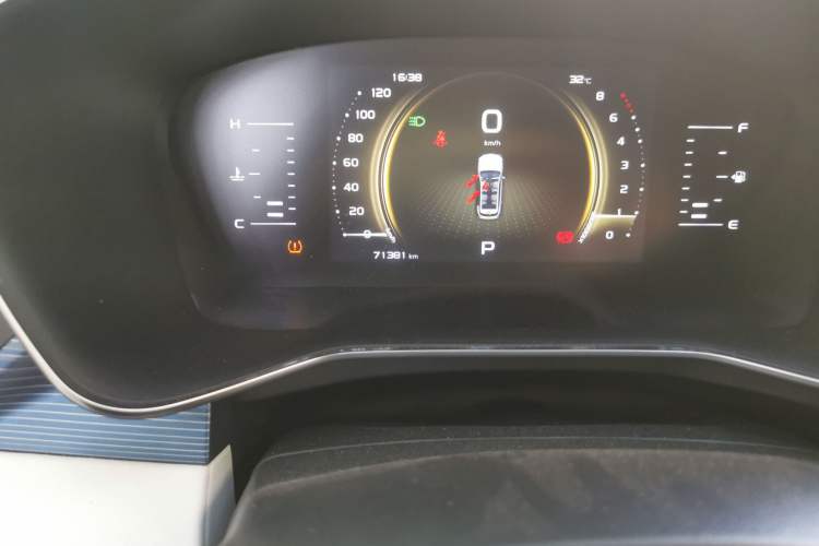 Used Geely Auto Emgrand X7 Sport 2022 Boyue X 1.8TD DCT ZhiZun Edition Odometer Close Up