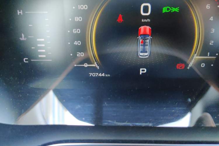 Used Geely Auto Emgrand X7 Sport 2022 Boyue X 1.8TD DCT Smart Model Odometer Close Up