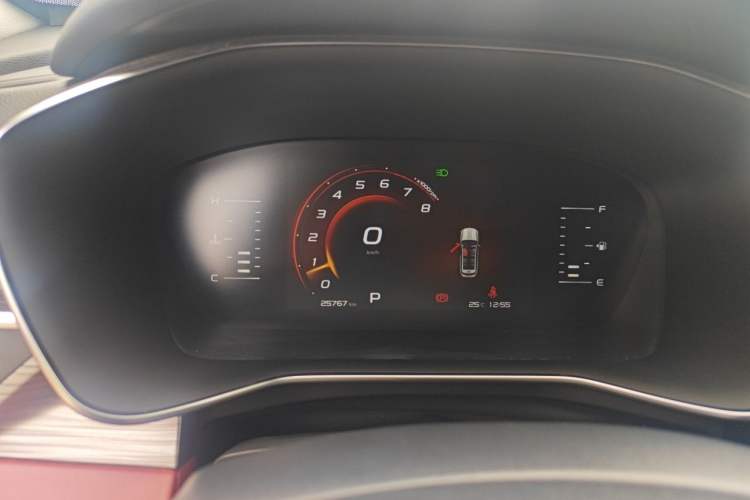 Used Geely Auto Emgrand X7 Sport 2022 Boyue X 1.8TD DCT ZhiZun Edition Odometer Close Up