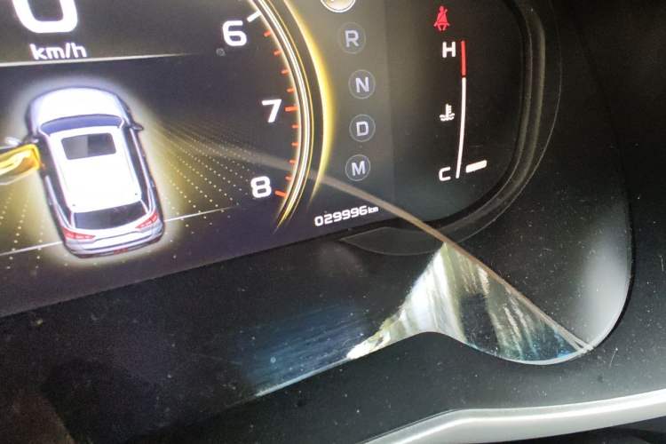 Used Geely Auto Emgrand X7 Sport 2022 1.8TD DCT Zhiya Trim Odometer Close Up
