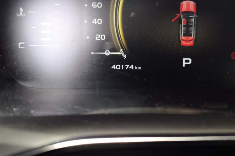 Used Geely Auto Emgrand X7 Sport 2022 Boyue X 1.8TD DCT Smart Model Odometer Close Up