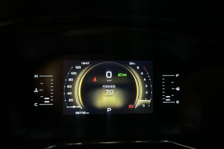 Used Geely Auto Emgrand X7 Sport 2022 Boyue X 1.8TD DCT Smart Model Odometer Close Up