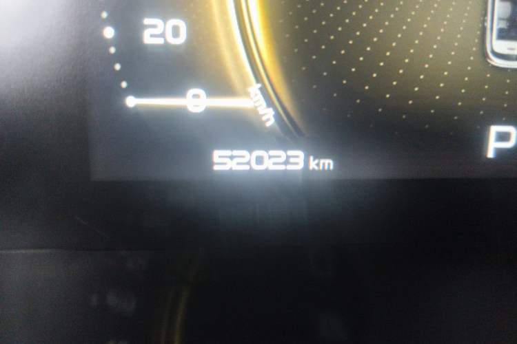 Used Geely Auto Emgrand X7 Sport 2022 Boyue X 1.8TD DCT ZhiZun Edition Odometer Close Up