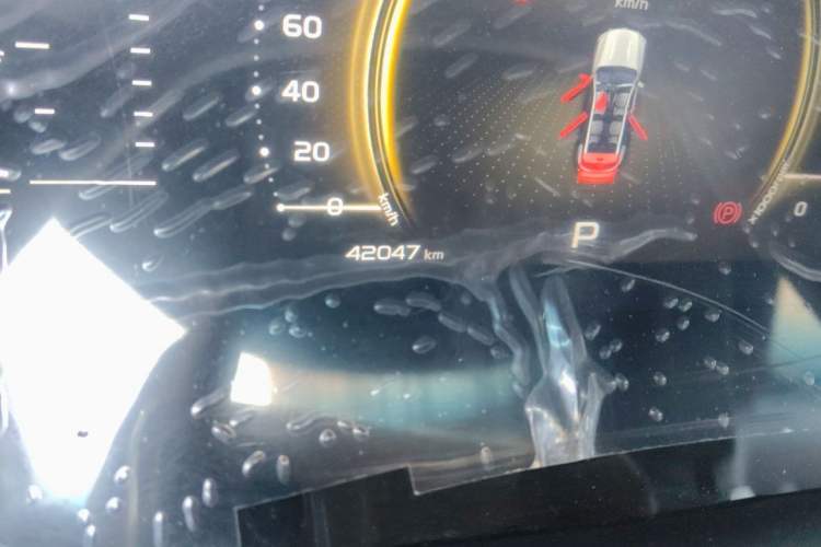Used Geely Auto Emgrand X7 Sport 2022 Boyue X 1.8TD DCT ZhiShang Model Odometer Close Up