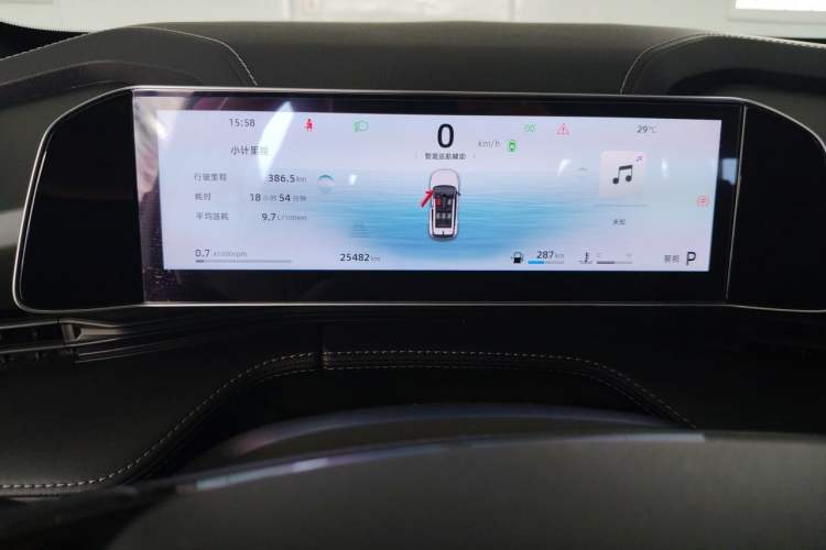Used Geely Auto Emgrand X7 Sport 2023 Boyue COOL 1.5TD Smart Model Odometer Close Up