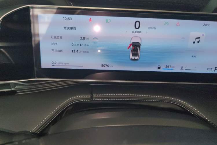 Used Geely Auto Emgrand X7 Sport 2023 Boyue COOL 1.5TD Smart Connect+ Odometer Close Up