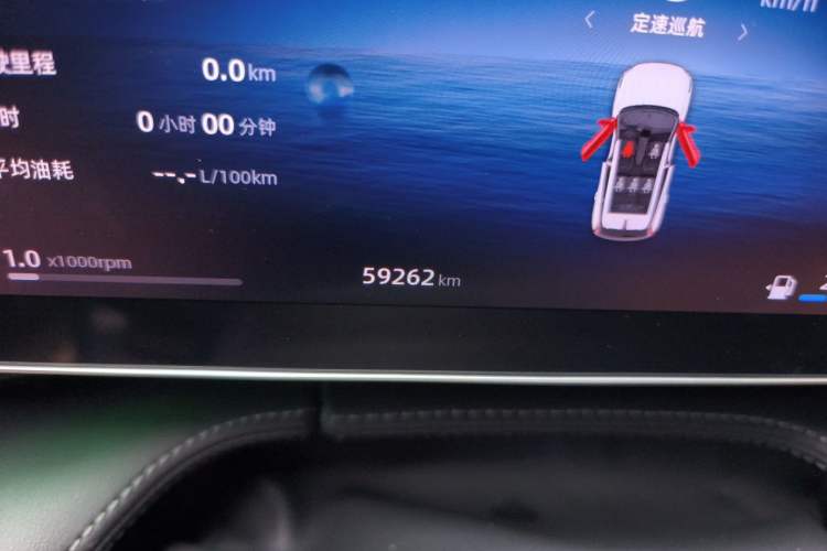 Used Geely Auto Emgrand X7 Sport 2023 Boyue COOL 1.5TD Smart Connectivity Model Odometer Close Up