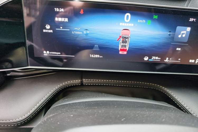 Used Geely Auto Emgrand X7 Sport 2023 Boyue COOL 1.5TD Smart Model Odometer Close Up
