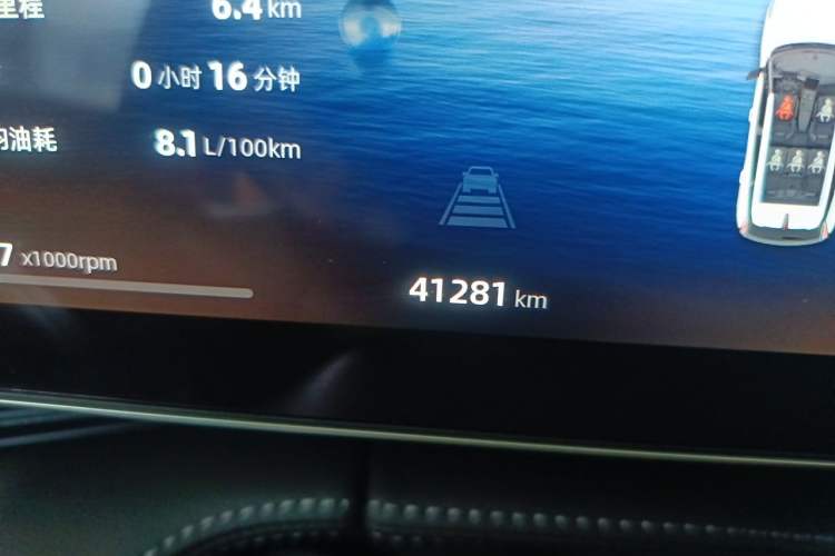 Used Geely Auto Emgrand X7 Sport 2023 Boyue COOL 1.5TD Smart Model Odometer Close Up