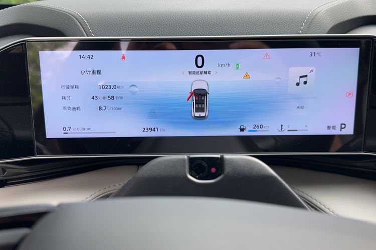 Used Geely Auto Emgrand X7 Sport 2023 Boyue COOL 1.5TD ZhiZun Edition Odometer Close Up