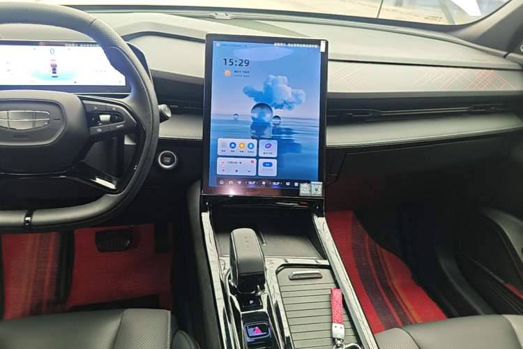 Used Geely Auto Emgrand X7 Sport 2023 Boyue COOL 1.5TD Smart Model Audio And AC Panel