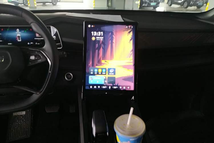 Used Geely Auto Emgrand X7 Sport 2023 Boyue COOL 1.5TD Smart Model Audio And AC Panel