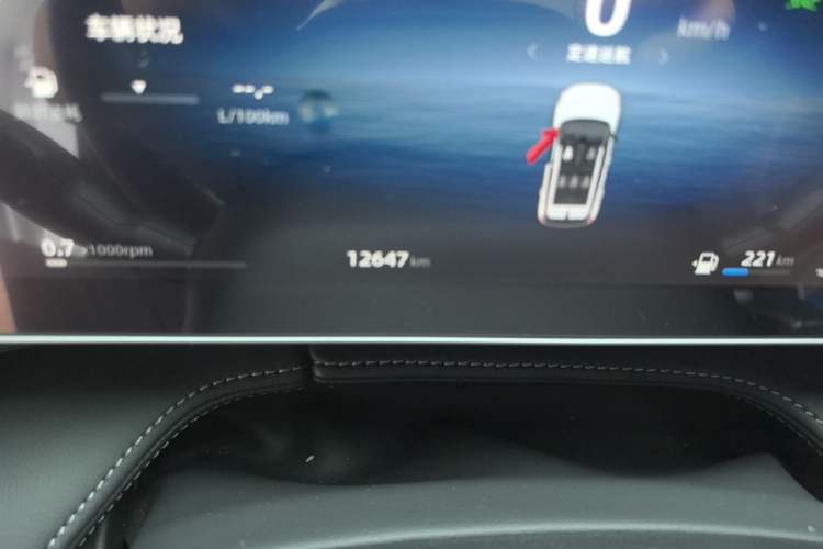 Used Geely Auto Emgrand X7 Sport 2023 Boyue COOL 1.5TD Smart Connect+ Odometer Close Up