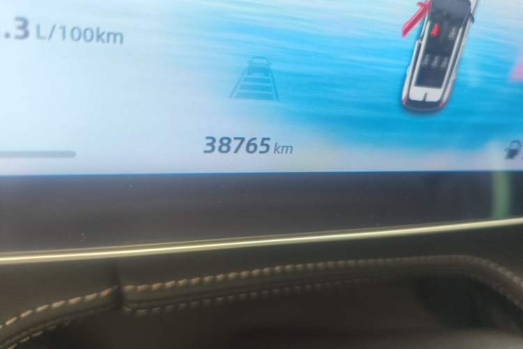 Used Geely Auto Emgrand X7 Sport 2023 Boyue COOL 1.5TD Smart Model Odometer Close Up