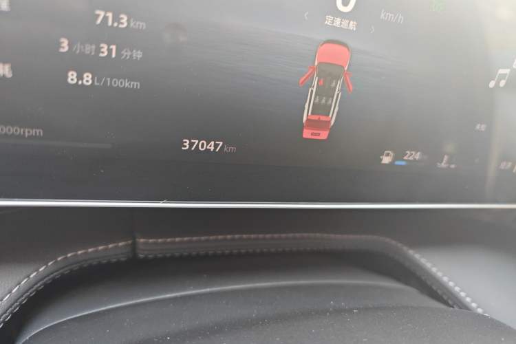 Used Geely Auto Emgrand X7 Sport 2023 Boyue COOL 1.5TD Friend Edition Odometer Close Up