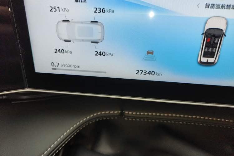 Used Geely Auto Emgrand X7 Sport 2023 Boyue COOL 1.5TD Smart Model Odometer Close Up