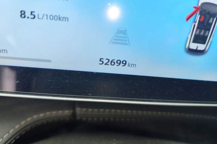 Used Geely Auto Emgrand X7 Sport 2023 Boyue COOL 1.5TD Smart Model Odometer Close Up