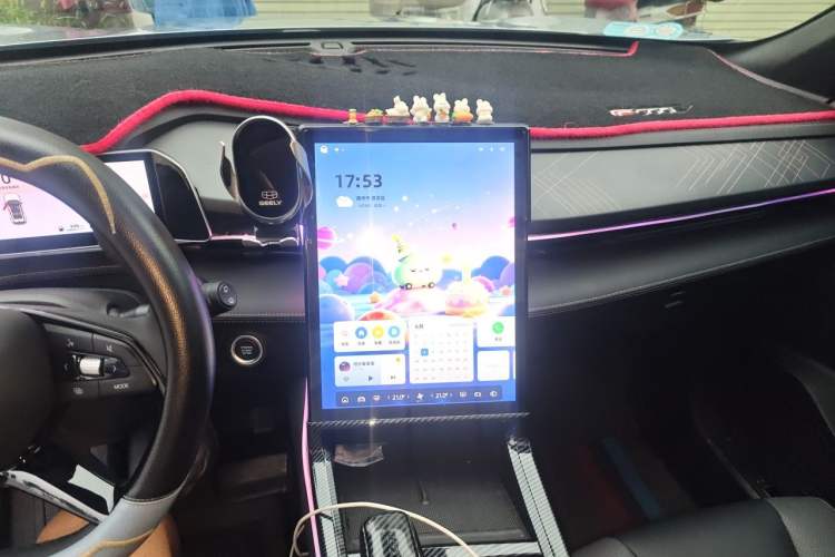 Used Geely Auto Emgrand X7 Sport 2024 1.5TD Smart Edition Audio And AC Panel
