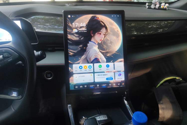 Used Geely Auto Emgrand X7 Sport 2024 1.5TD Dragon Edition Audio And AC Panel
