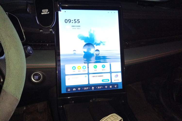 Used Geely Auto Emgrand X7 Sport 2024 1.5TD Dragon Edition Audio And AC Panel