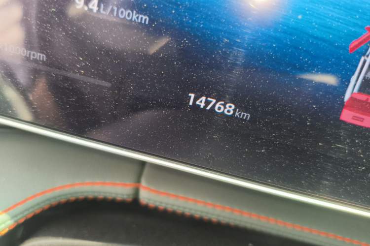 Used Geely Auto Emgrand X7 Sport 2024 1.5TD Dragon Edition Odometer Close Up