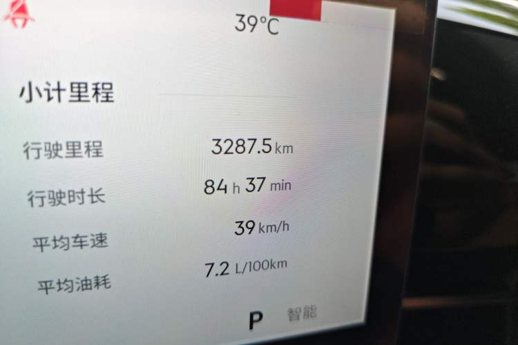 Used Geely Auto Emgrand X7 Sport 2024 1.5TD Prestige Edition Odometer Close Up