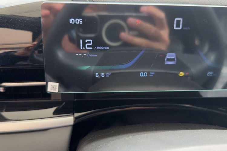 Used Geely Auto Emgrand X7 Sport 2026 Model 1.5TD Aspirational Odometer Close Up