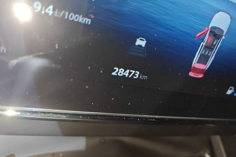 Used Geely Auto FX11 2023 1.5TD DCT Prestige Edition Odometer Close Up