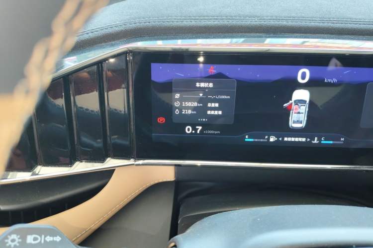 Used Geely Auto FX11 2023 1.5TD DCT Prestige Edition Odometer Close Up