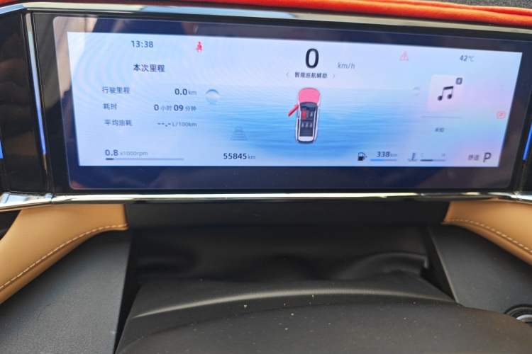 Used Geely Auto FX11 2023 1.5TD DCT Prestige Edition Odometer Close Up