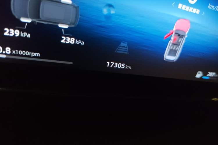 Used Geely Auto FX11 2023 1.5TD DCT Prestige Edition Odometer Close Up