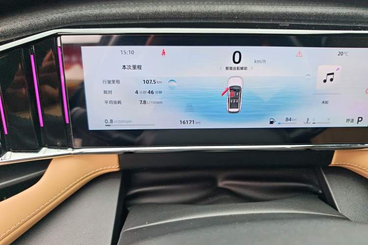 Used Geely Auto FX11 2023 1.5TD DCT Prestige Edition Odometer Close Up
