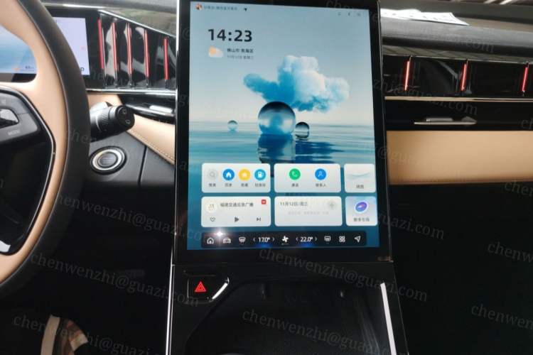 Used Geely Auto FX11 2023 1.5TD DCT Prestige Edition Audio And AC Panel