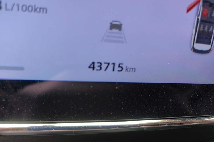 Used Geely Auto FX11 2023 1.5TD DCT Luxury Version Odometer Close Up