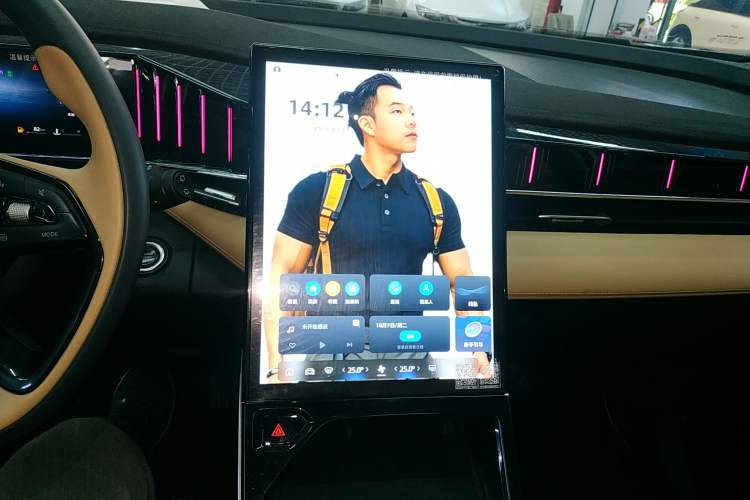 Used Geely Auto FX11 2023 1.5TD DCT Prestige Edition Audio And AC Panel