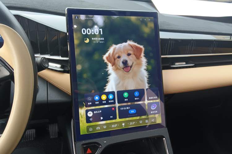 Used Geely Auto FX11 2023 1.5TD DCT Prestige Edition Audio And AC Panel