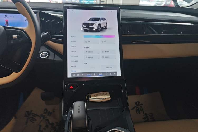 Used Geely Auto FX11 2023 1.5TD DCT Prestige Edition Audio And AC Panel