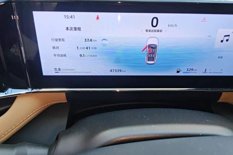 Used Geely Auto FX11 2023 1.5TD DCT Prestige Edition Odometer Close Up