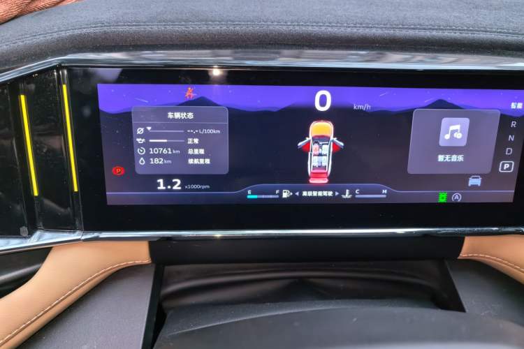 Used Geely Auto FX11 2023 2.0TD DCT Prestige Edition Odometer Close Up