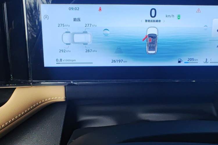 Used Geely Auto FX11 2023 1.5TD DCT Prestige Edition Odometer Close Up