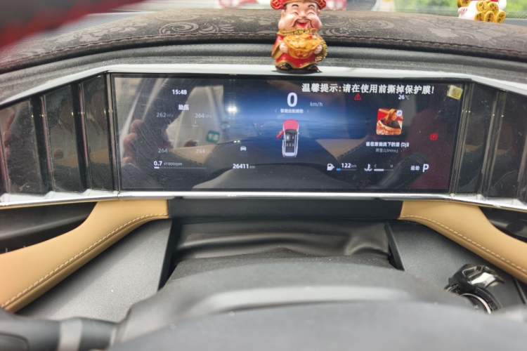 Used Geely Auto FX11 2023 1.5TD DCT Prestige Edition Odometer Close Up
